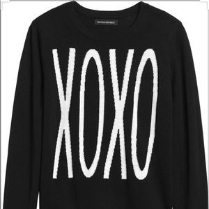 Banana Republic XOXO thin sweater